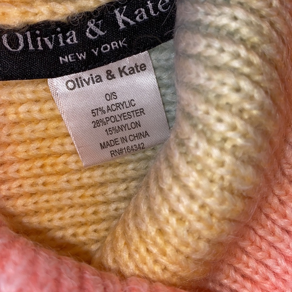 NEW mommy & me beanie hats good vibes tie dye unisex - Picture 5 of 6